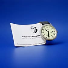 Flawless  Swiss Aristo Jager 90 Pilot 3H41  26J Luminous Dial Full Set.