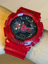 Collaboration G SHOCK Hiroshima Carp Special Order Watch Digital Analog Inverted