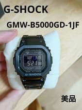 G SHOCK GMW B5000GD 1JF Watch Timepiece Full Metal Black Authentic Rare