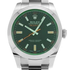 ROLEX Milgauss 116400GV Black Men's Automatic Watch #W740