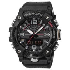 Casio G-Shock Mudmaster Black Dial Resin Band Watch GGB100X-1A
