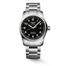 Longines Spirit 40 MM Automatic Stainless Black Matt Dial Watch L38104536