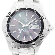 TAG HEUER WAF2012.BA0818 Aquaracer Maui Day Date Automatic Men s Watch with  919