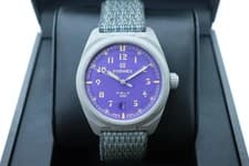 FORMEX Field Automatic Ultra Violet Titanium 40mm Men's Watch Box Papers Used