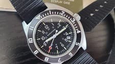 Marathon Steel Navigator Date Military Aviation Watch, 41mm SSNAV-D New