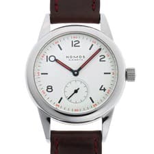 NOMOS Club Hand-Wound Cal.α Ivory Dial SS 36mm Used