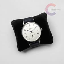 NOMOS Tangente 38 TN1A1W238 Manual Winding White Dial 38mm Men's Watch Japan