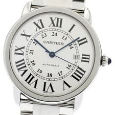 CARTIER Ronde Solo de Cartier XL W6701011 Silver Dial Automatic Men's_941994