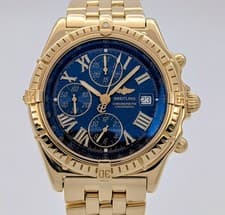 Breitling Windrider Crosswind K13055 Automatic Mens Watch Full Set Ø44mm #3070