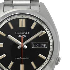 Seiko 5 Sports SNXS SBSA255 Automatic Watch 37.5mm Steel Black Dial From Japan