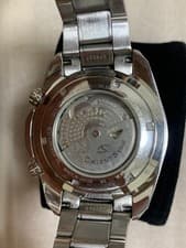 Orient Star GMT WZ0041DJ Automatic Power Reserve Men's Watch Used Working Japan