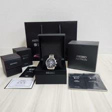 SEIKO Astron SBXC003 GPS Solar Titanium Watch w/ All Accessories