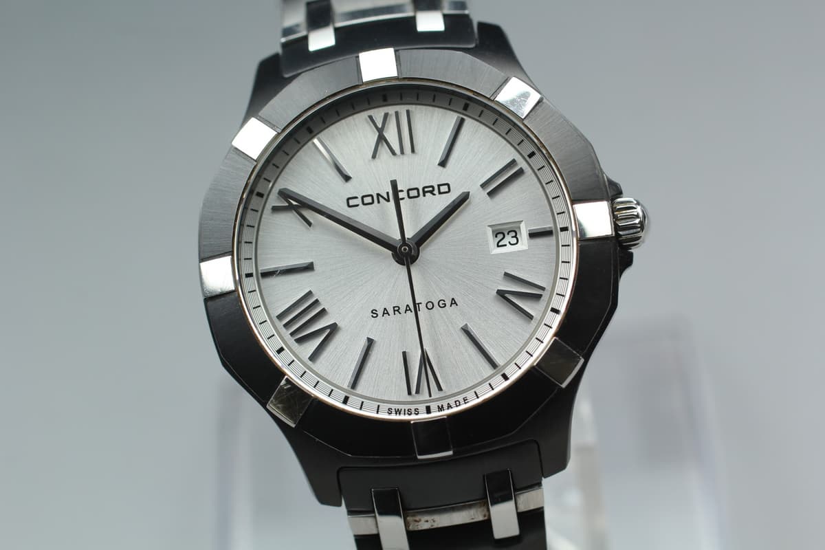 [Near MINT]  CONCORD SARATOGA 02.3.36.1090 Women's Quartz Watch From JAPAN