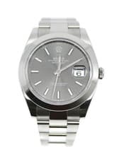 Rolex Datejust Staubless Steel Watch 126300