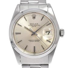 with paper ROLEX Oyster perpetual date 1500 vintage Cal.1560 Men's D#146931