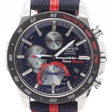 Casio Edifice EQB-1000 Solar Watch Blue Dial Working Vintage Luxury Authentic