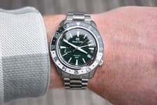 2025 Grand Seiko Sports Spring Drive GMT 44mm Steel Hotaka Green SBGE295G FS