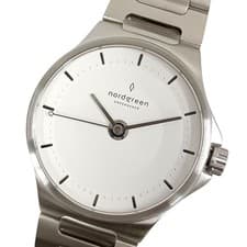 Noedgreen Guardian 40mm Automatic Watch Silver Used Men's Wristwatch From Japan