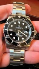 ROLEX STAINLESS STEEL SUBMARINER 116610 DIVER'S WATCH 40MM