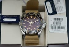 New Longines HydroConquest GMT Brown Dial Ceramic Men's Watch L3.790.4.66.2