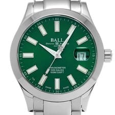 BALLWATCH Marvellight Chronometer NM9026C-S6CJ-GR Green Men's Automatic #W2524