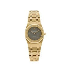 Audemars Piguet Royal Oak 6007BA Vintage 'Ladies' Yellow Gold Grey Dial Quartz