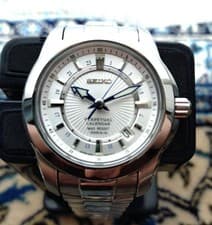 Seiko Prospex Ti Perpetual Calendar Watch 41mm Quartz Used