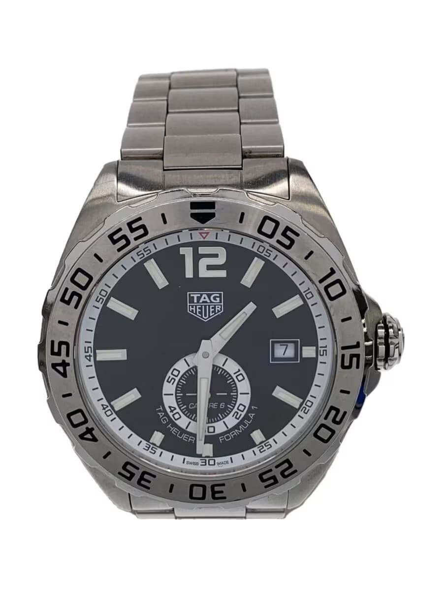 TAGHeuer Formula 1 Caliber 6 AT SS 43mm Stainless BLK SLV 20250515 Daily Differe