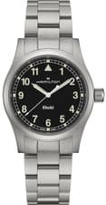 BRAND NEW HAMILTON Khaki Field Quartz Black Dial Watch H69401130