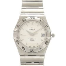 AUTHENTIC OMEGA 1552.30 Quartz Constellation Perpetual CalendarWristwatch Si...