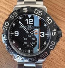 TAG HEUER Formula 1 Grand Date Gulf WAH1013 Date Quartz Men's Watch from JP