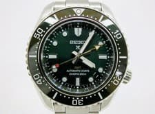SEIKO PROSPEX SBEJ009 GMT Mechanical Auto Diver 200m Watch Green Dial