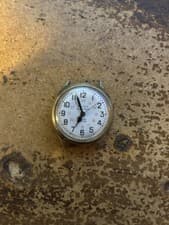 Vintage 1964 Bulova Accutron Railroad Approved M4 Gold Electro Plate Bezel