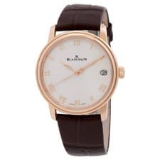 Blancpain Villeret Quartz Opaline Dial Ladies Watch 6127-3642-55B