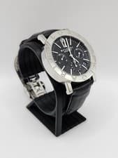 ​Bvlgari Bvlgari BB38SLCH Automatic Chronograph Men’s Watch 38mm Black Dial Stee