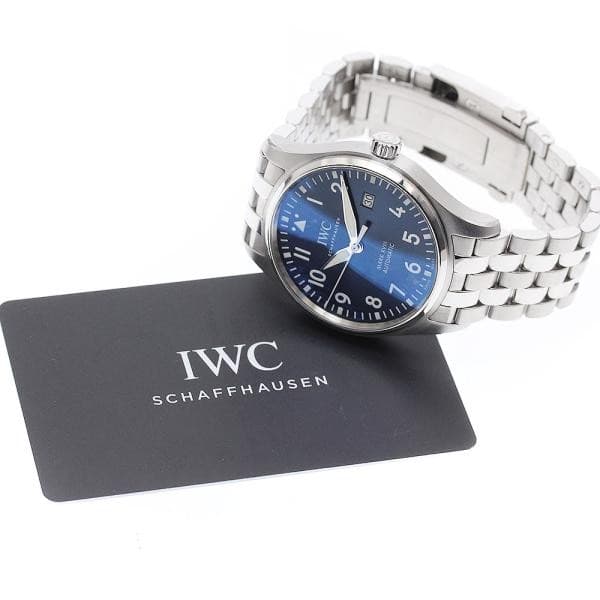 IWC PILOT'S WATCH MARK XVIII PETIT PRINCE IW327016 40mm SS Navy Dial #C259