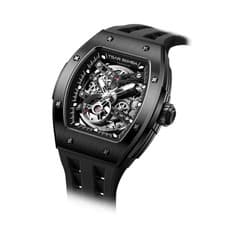 TSAR BOMBA Elemental-Automatic SS  Fluororubber Strap Watch TB8228A - 03