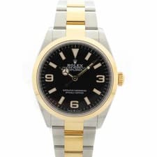 ROLEX Explorer 36 124273 Black Case Size 36.0mm Men's Used Watch #32531