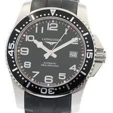 LONGINES Hydro Conquest L3.695.4 Date Black Dial Automatic Men's Watch_951152