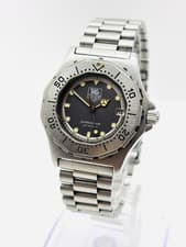 [EXC+5] TAG Heuer Professional 3000 932.213 Gray 35mm Quartz Men's Watch Used