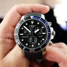 Tissot T-Sport Seastar 1000 T120.417.17.051.02 Chronograph Quartz Watch 45.5mm