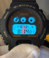 G SHOCK Limited Ape DW 6900 Watch BAPE Collaboration Vintage