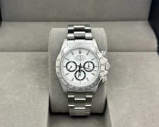 Rolex Daytona Cosmograph Zenith 16520 40mm White Dial Stainless Steel