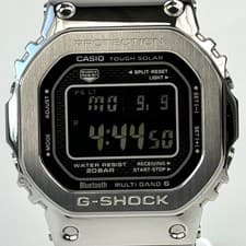 CASIO G SHOCK GMW B5000 1JF Radio Solar Digital Black Bluetooth Resin Band