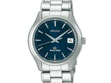 Seiko Grand Seiko SBGX007 Quartz Men's Watch Navy Dial SS 37mm Used