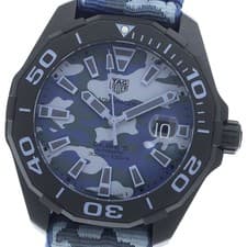 TAG HEUER WAY208D Aquaracer Caliber 5 Camouflage Date Automatic Men s Excellent