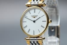 [Near MINT] LONGINES Grande Classique L4.135.2 24mm White Dial Qz Women's Watch