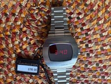 Hamilton PSR Digital Quartz H52414130 Red LED Full Set 2024 Warranty Excellent