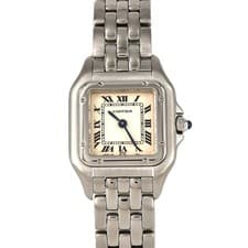 Authentic Cartier PANTHERESM W25033P5 Stainless Steel Quartz #230-000-469-8011