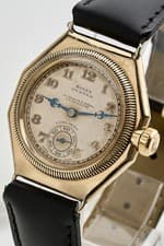 Rolex Oyster Octagonal 9K Gold ‘1931’ Vintage Watch 32mm, Rare Dial, Serviced